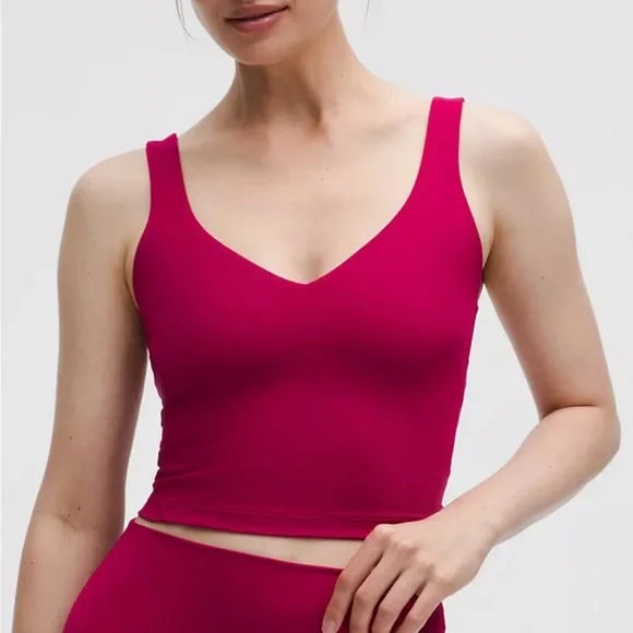 lululemon Align Tank Top Size 10 Raspberry Coulis - Picture 7 of 9